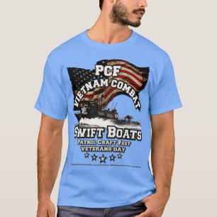 T-shirt vétérans de la PCF Bateaux du Vietnam Compat