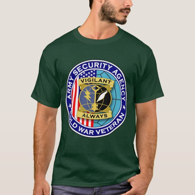 T-shirt Vétérinaire 2 de guerre froide d'asa (Devant)