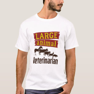 T-shirt Vétérinaire animal important