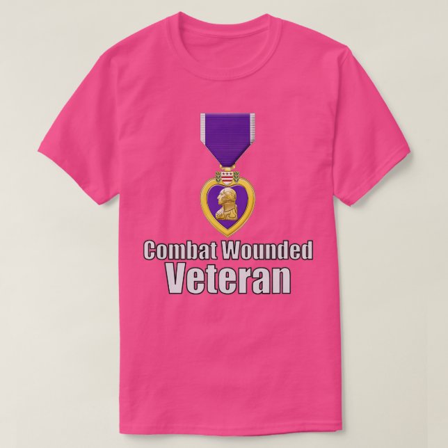 T-shirt Vétérinaire blessé au combat cardiaque (Design devant)