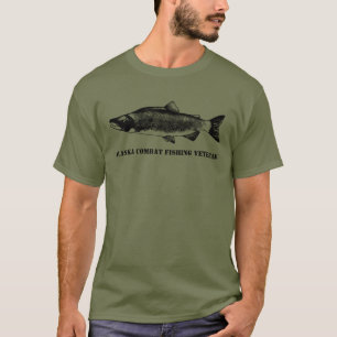 T-shirt Vétérinaire de la pêche de combat de l'Alaska