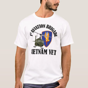 T-shirt Vétérinaire du Vietnam - ęr BDE UH-1 d'AVN