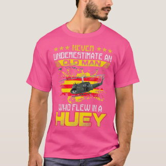 T-shirt Vétérinaire du Vietnam Euh1 Huey Hélicoptère 1
