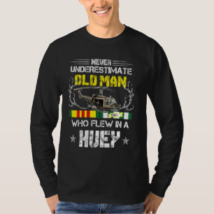 T-shirt Vétérinaire du Vietnam Euh 1 Hélicoptère Huey