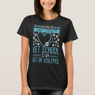 T-shirt Vétérinaire futur Vétérinaire Ecole Vétérinaire Di