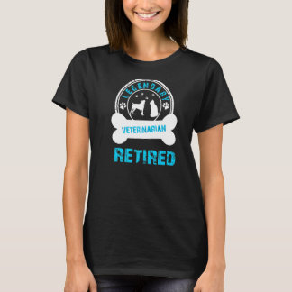 T-shirt Vétérinaire légendaire à la retraite Fête de dépa
