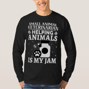T-shirt Vétérinaire pour petits animaux Aider les animaux