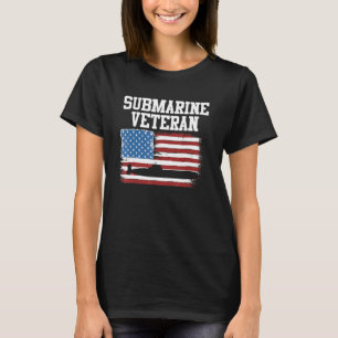 T-shirt Vétérinaire Sous-marin Pour Sous-Mariner Navyy Mam