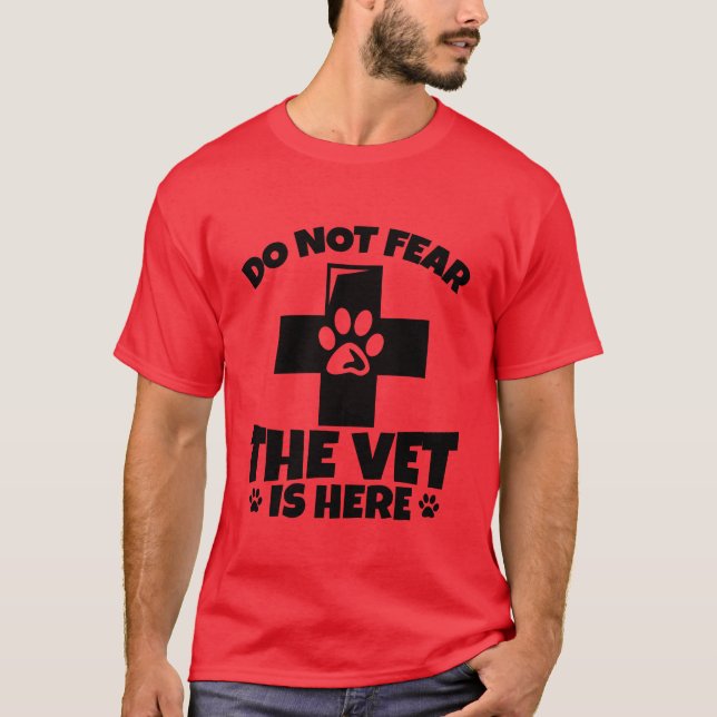 T-shirt Veterinarian Quote vintage (Devant)
