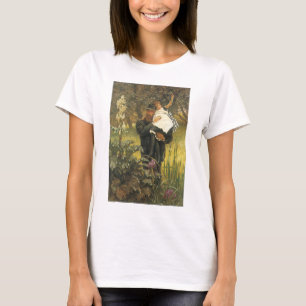 T-shirt Veuf par Tissot, Portrait artistique victorien vin