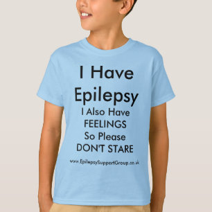 T-shirt Veuillez ne pas regarder fixement j'ai l'épilepsi