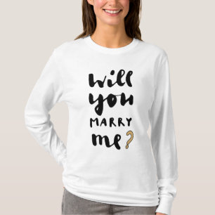 T-shirt Veux-tu m'épouser