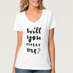 T-shirt Veux-tu m'épouser