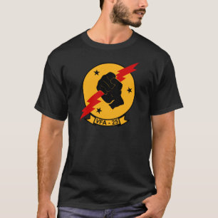 T-shirt VFA - poing d'escadron de chasse 25 de la flotte
