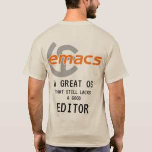 T-shirt VI contre Emacs