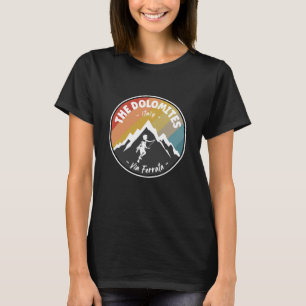 T-shirt Via Ferrata Les Dolomites Italie