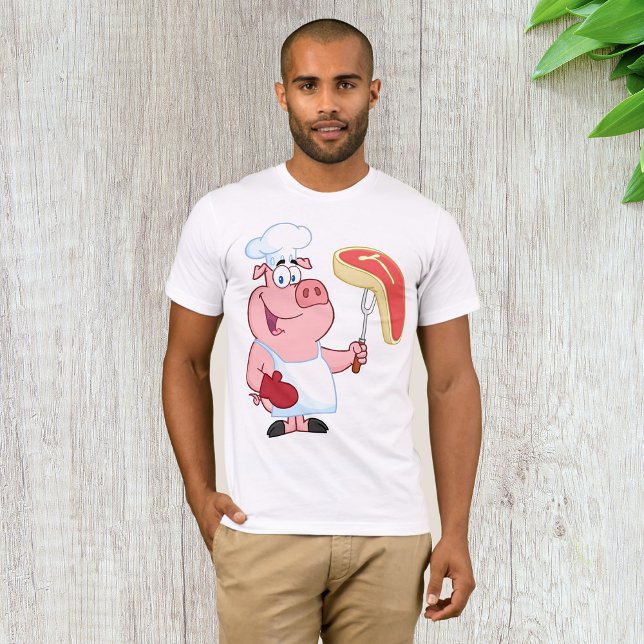 T-shirt Viande de Cuisine de porc (Créateur téléchargé)