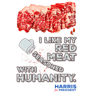 T-shirt Viande sucrée : Elect Harris