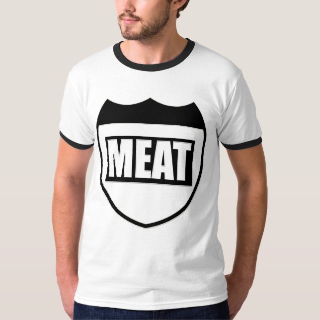 T-shirt VIANDE svp à vous ! (Devant)