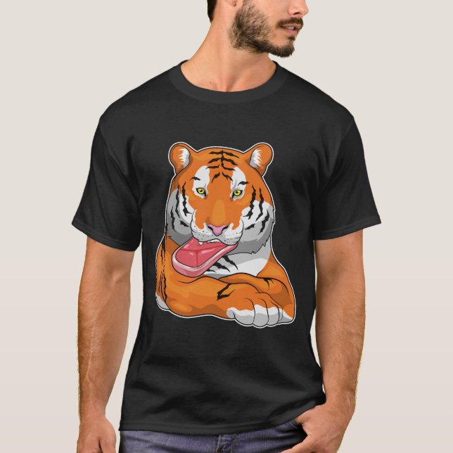 T-shirt Viande tigre (Devant)