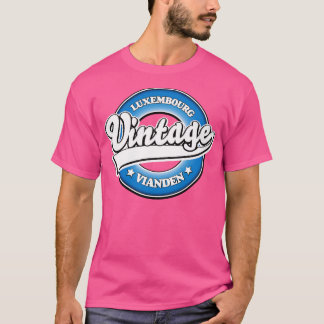 T-shirt Vianden luxembourg rétro