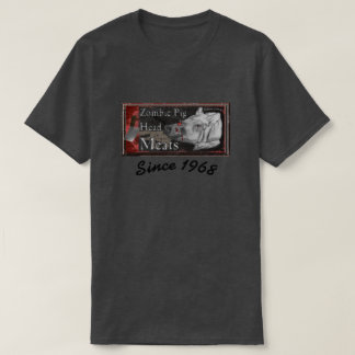 T-shirt Viandes de tête de porc zombie - Depuis 1968
