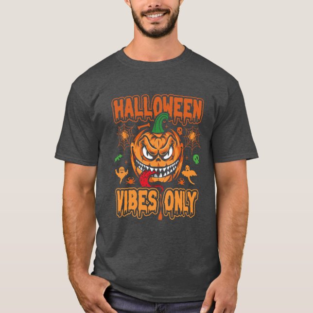 T-shirt Viandes d'Halloween uniquement (Devant)
