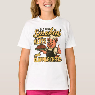 T-shirt Viandes fumées de vieilles rangées et joues