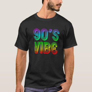 T-shirt Vibe Costume 1990'S 90 Mixtape 90S Cadeau