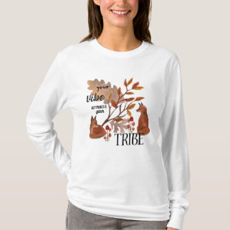 T-shirt Vibe de l'esprit du renard boisé