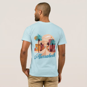 T-shirt Vibe de Marrakech - couleurs pastel