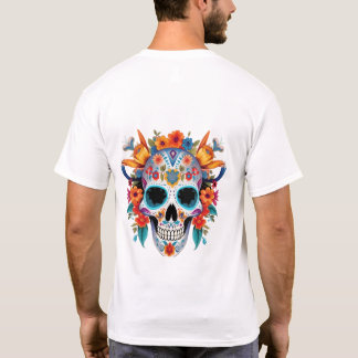 T-shirt Vibe urbaine fille avec casque - Pop Art Music Po