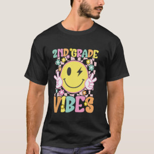 T-shirt Vibes 2e année visage souriant professeur rentrée