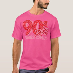 T-shirt Vibes 90S Rb Seulement Quatre-Vingt-Dix Rnb Music