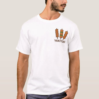 T-shirt Vibes alimentaires de rue japonaises - Yakitori De