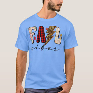 T-shirt Vibes Automne Yall Bonjour Automne Thanksg Automne