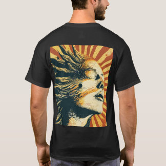 T-shirt Vibes Baisées Au Soleil" "Chasing Sunsets" "Flair 