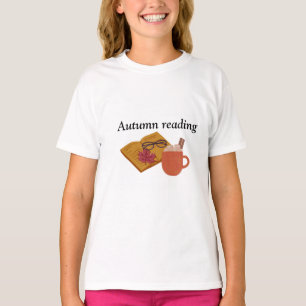 T-shirt Vibes Confortables Automne - Cocos Chauds, Livres 