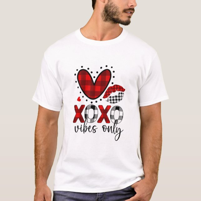 T-shirt Vibes d'amour uniquement (Devant)