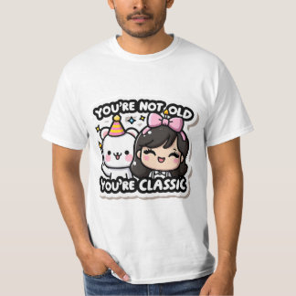 T-shirt Vibes d'anniversaire : Célébrez en style avec un H