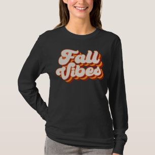 T-shirt Vibes d'automne rétro