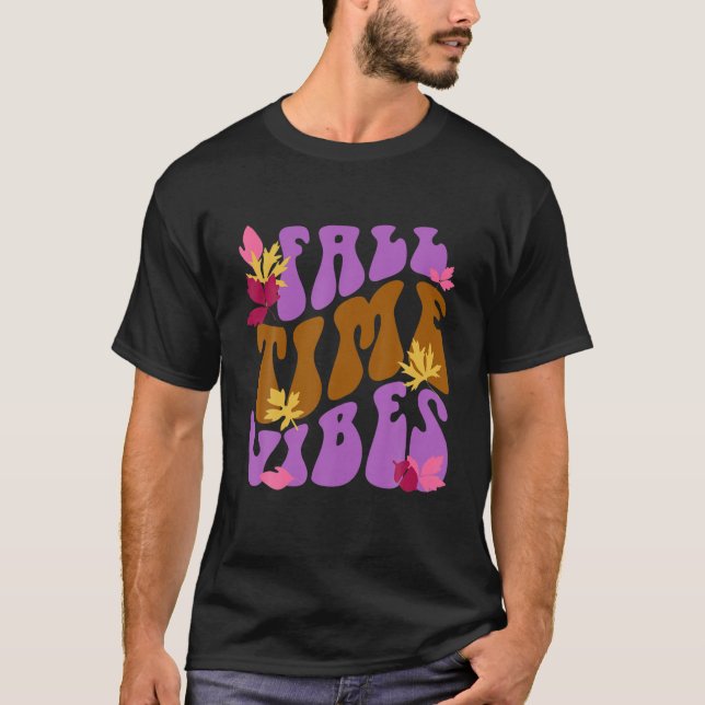 T-shirt Vibes D'Automne Tee - shirts : Vibes Super D'Autom (Devant)