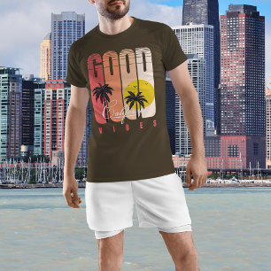 T-shirt Vibes de Californie, Californie amoureux Vacances