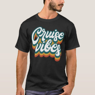 T-shirt Vibes de croisière Correspondant Famille Ami d'été