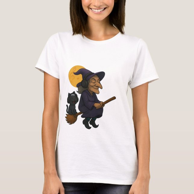 T-shirt Vibes de cuisine : Au ton de la magie" (Devant)