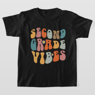 T-shirt Vibes De Deuxième Année Retour À L'École Super