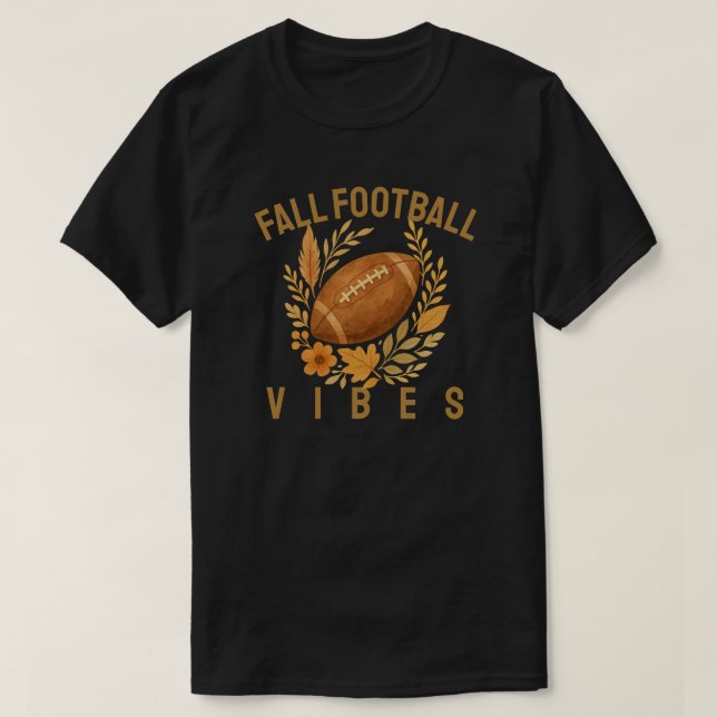 T-shirt Vibes de football (Design devant)