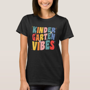 T-shirt Vibes De Jardin D'Enfants Super Rétro Pour Les Enf