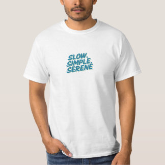 T-shirt vibes de jour paisibles et sereines