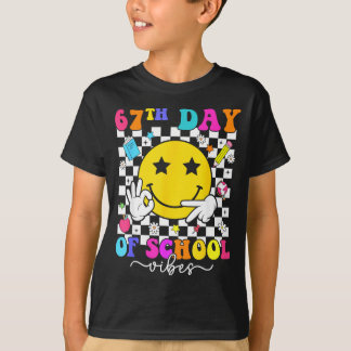 T-shirt Vibes de la 67e journée d'école 67 Mème Visage sou